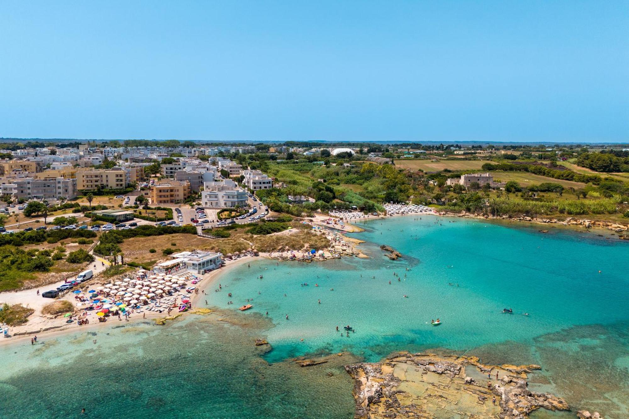 Beachfront Apartment With Amazing Sea View Balconies Otranto Kültér fotó