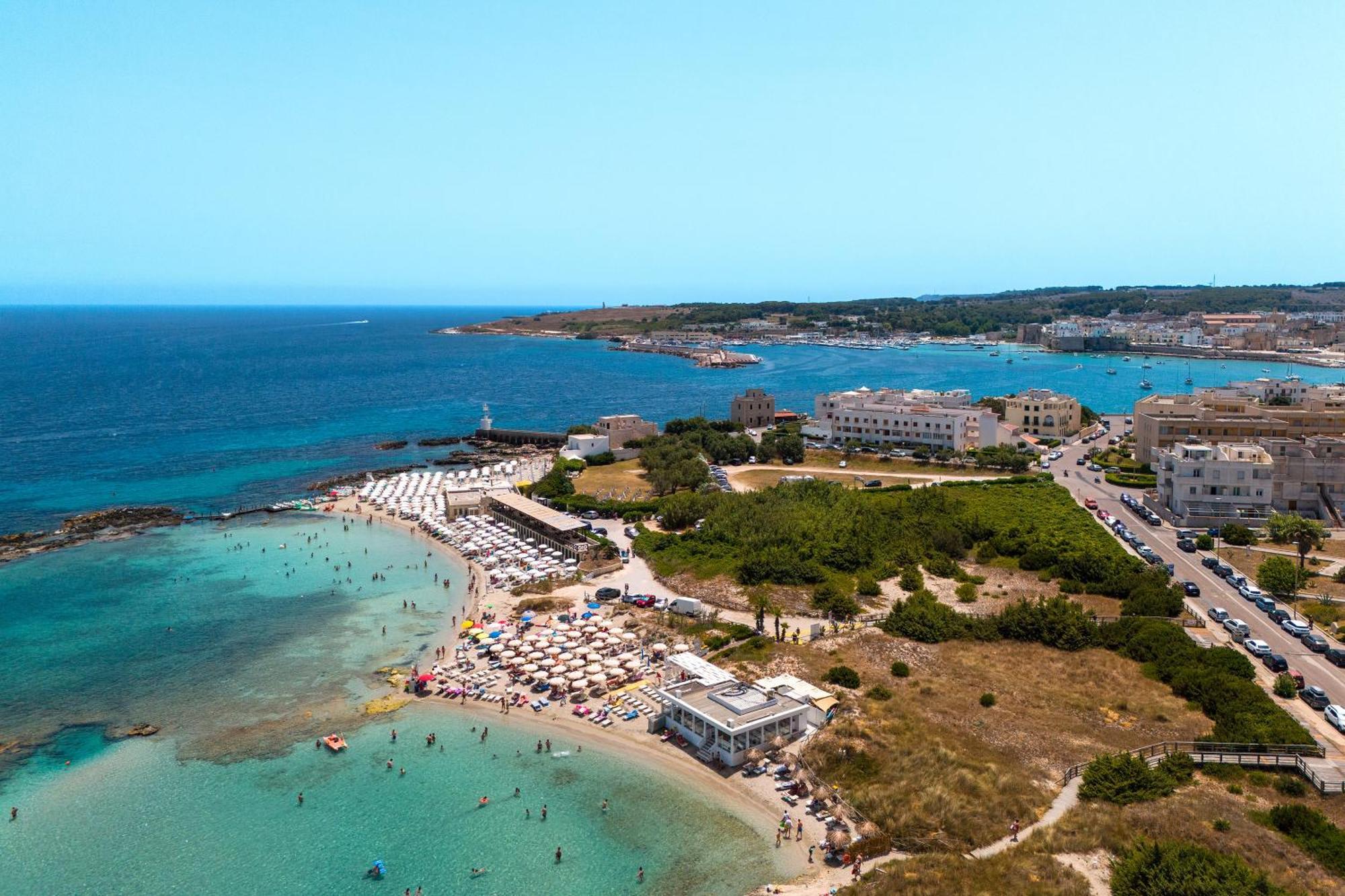 Beachfront Apartment With Amazing Sea View Balconies Otranto Kültér fotó
