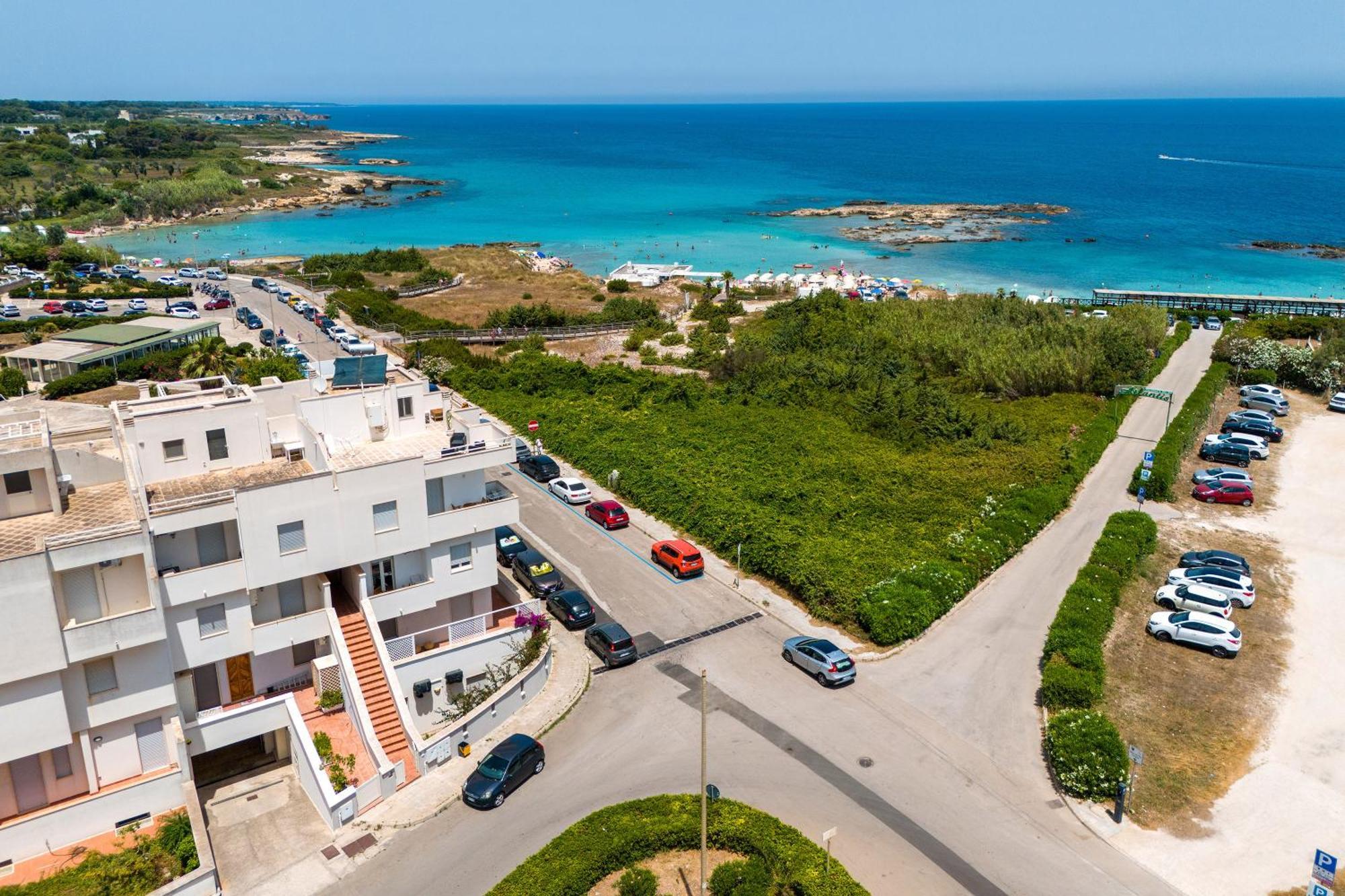 Beachfront Apartment With Amazing Sea View Balconies Otranto Kültér fotó