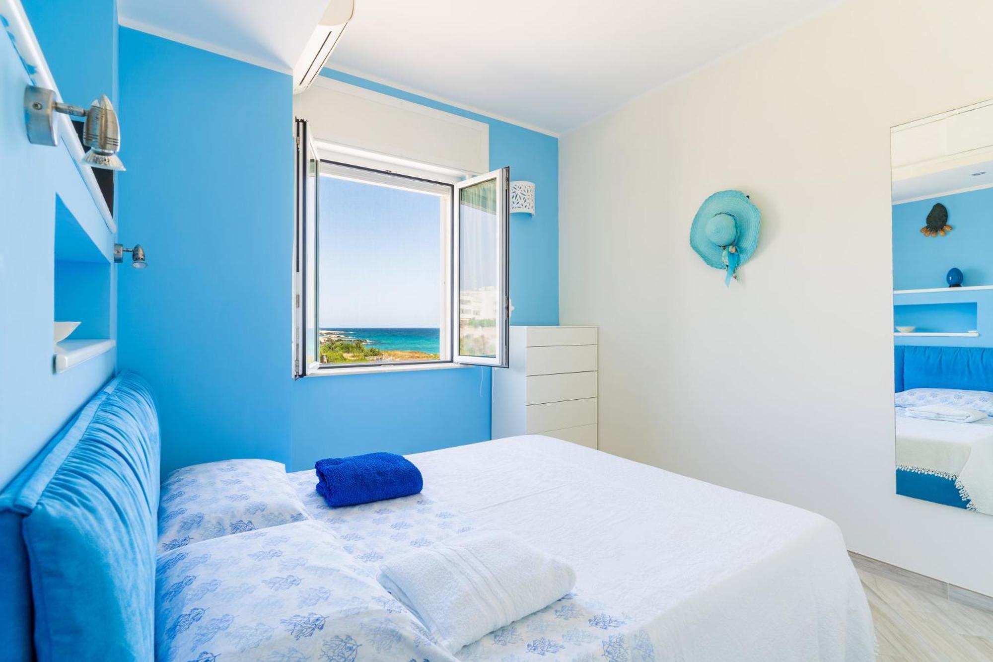 Beachfront Apartment With Amazing Sea View Balconies Otranto Kültér fotó