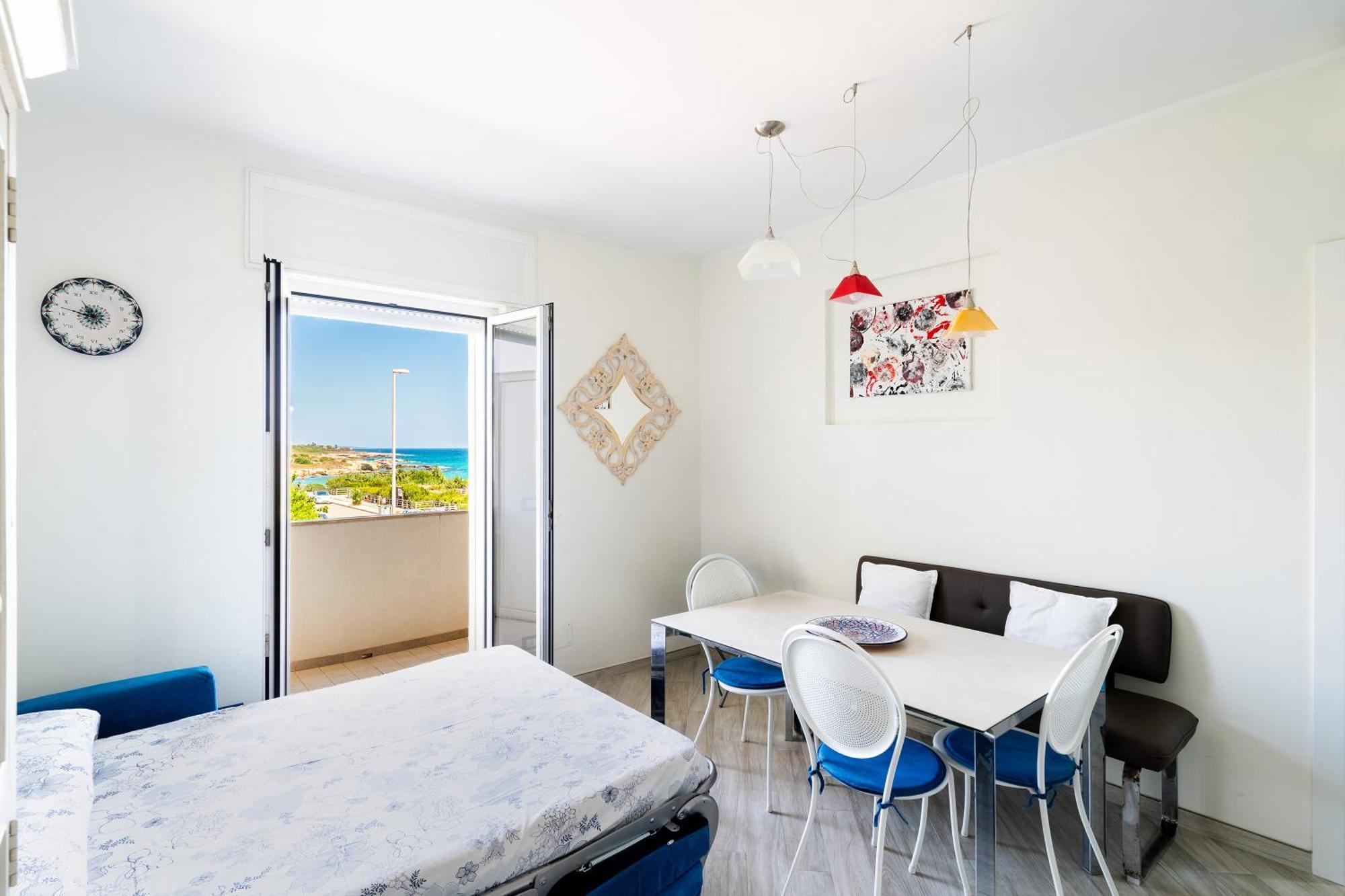 Beachfront Apartment With Amazing Sea View Balconies Otranto Kültér fotó